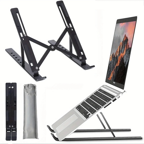 Adjustable Laptop Stand - Ergonomic Neck & Back Relief